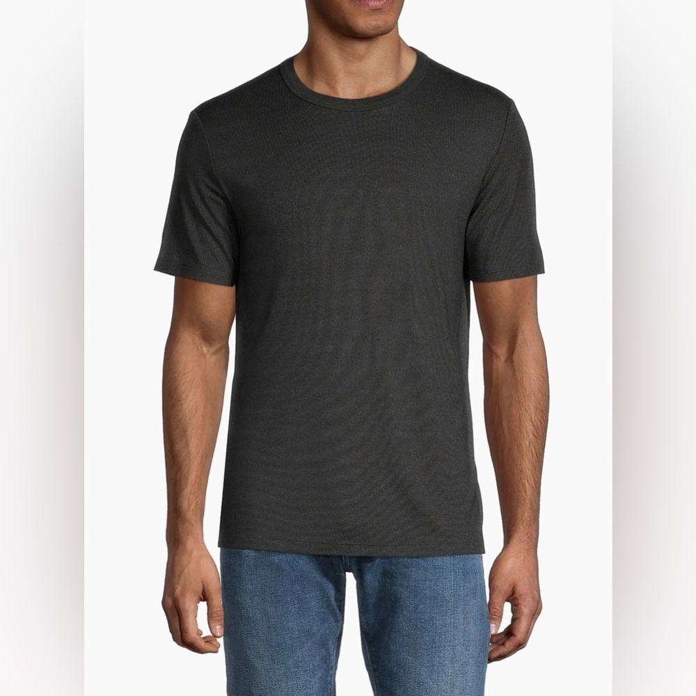 Theory striped tee — size large